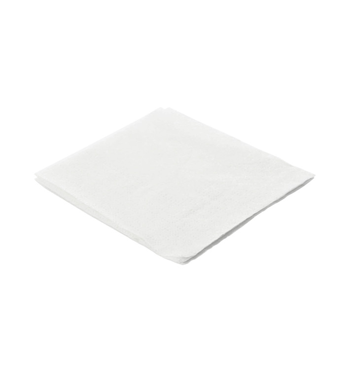 Servilleta Papel Cenefa 20x20 3 Capas Blanca 100 Uds