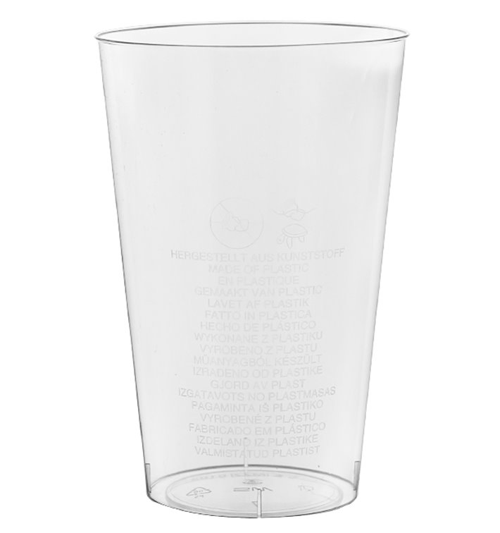 Vaso De Pl Stico Transparente Ps Cristal Ml Uds