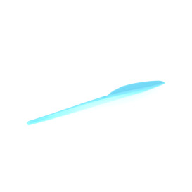 Cuchillo de Plastico PS Azul 165 mm (15 Uds)
