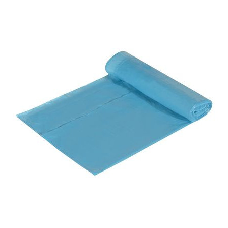 Bolsa Basura Azul 55x60cm Cierre Facil (15 Uds)