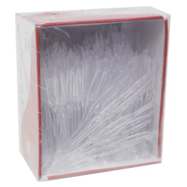 Pick de Plastico Snack Stick Transparente 90 mm (6600 Unidades)