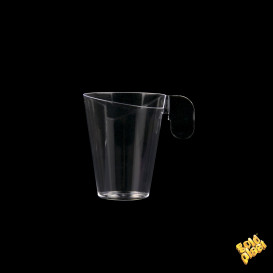 Taza de Plástico Degustacion Design Transp. 72ml (240 Uds)