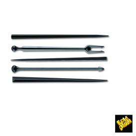 Pick de Plastico Snack Stick Negro 90 mm (6600 Uds)