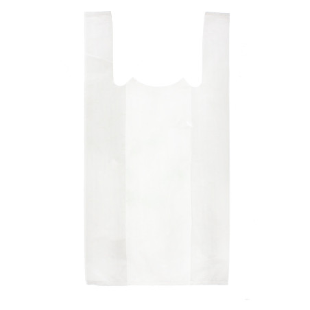 Bolsa Plástico Camiseta 30x40cm Blanca (200 Uds)