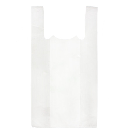 Bolsa Plástico Camiseta 35x40cm Blanca (5000 Uds)