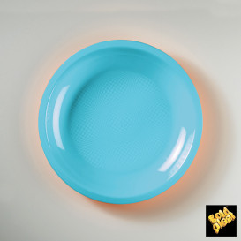 Plato de Plastico Llano Blanco Ø220mm (300 Uds)