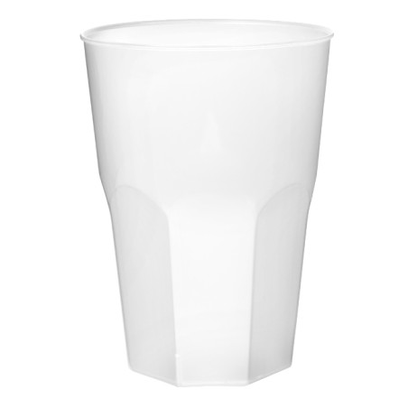 Vaso Reutilizable Irrompible PP Cocktail Transparente 420ml (20 Uds)