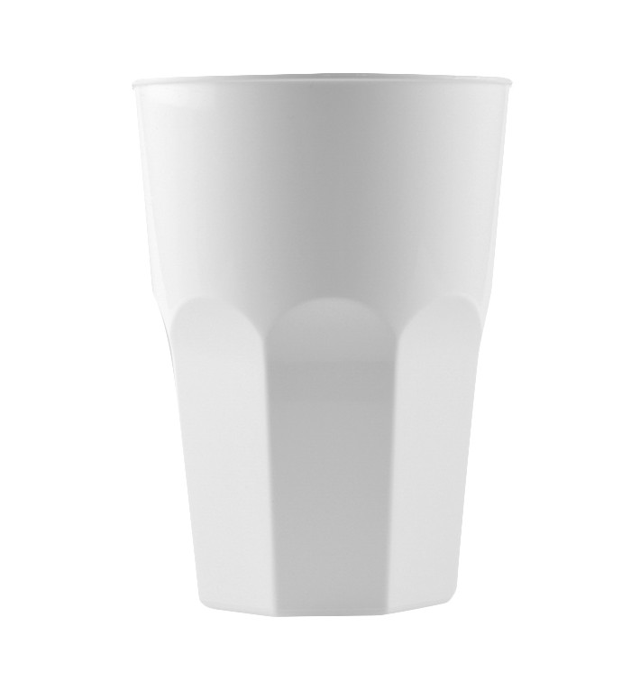 Vaso Plastico para Cocktail Blanco PP Ø84mm 350ml (200 Uds)