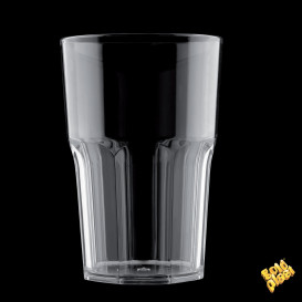 Vaso de Plastico Transparente SAN Ø85mm 400ml (5 Uds)