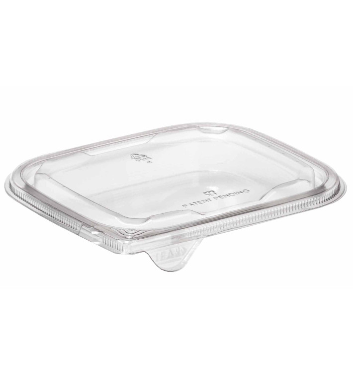 Tapa Plana Plástico para Ensaladera PET 12x12cm (50 Uds)