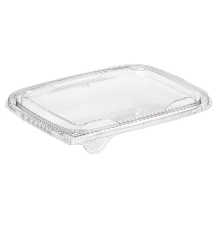 Tapa Plana Plástico para Ensaladera PET 18x14cm (1000 Uds)