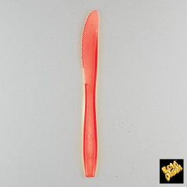 Cuchillo de Plastico PS Crema 190mm (50 Uds)