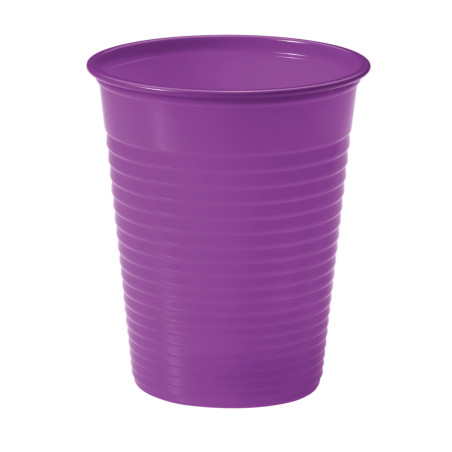 Vaso de Plástico PS Violeta 200ml Ø7cm (1500 Uds)