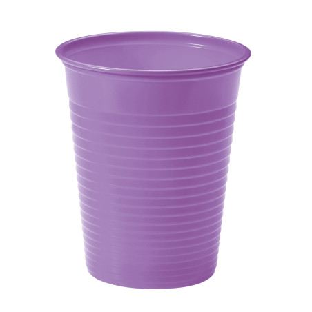 Vaso de Plástico PS Lila 200ml Ø7cm (1500 Uds)