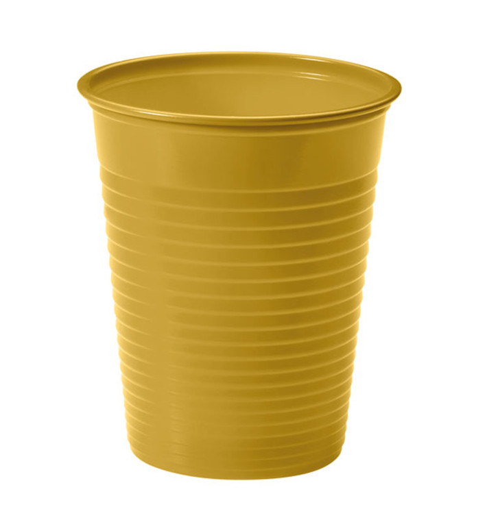 Vaso de Plastico Oro PS 200ml (1500 Uds)