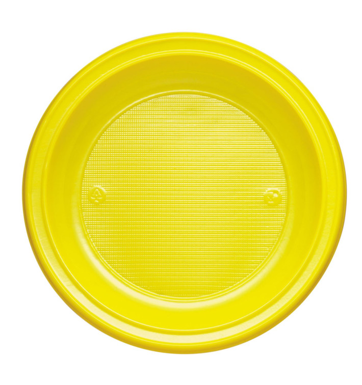 Plato de Plastico Hondo Azul Oscuro PS 220 mm (30 Uds)