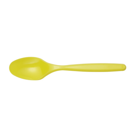 Cucharilla de Plástico PS Amarillo 120mm (1200 Uds)