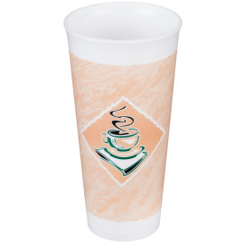 Vaso Termico Foam EPS "Café" 24Oz/710 ml (500 Unidades)