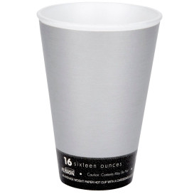 Vaso Termico Foam "Fusion" Gris 16Oz/473ml Ø94mm Ø94mm (1000 uds)