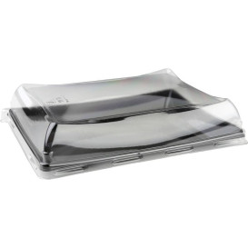 Tapa de Plastico Transp. para Bandeja de 12x16cm (25 Uds)