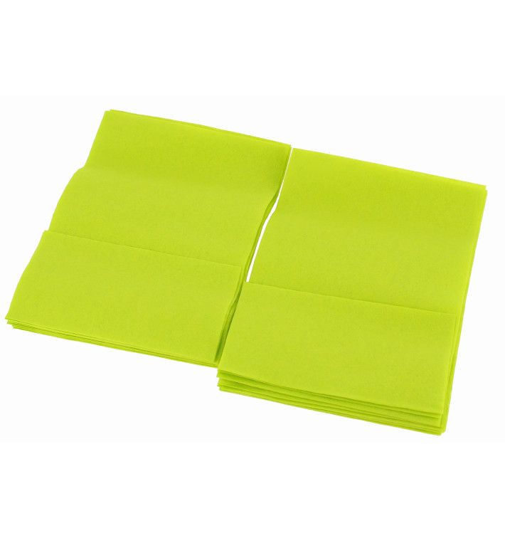 Servilletas de Papel Miniservis Pistacho 17x17cm (4800 Uds)