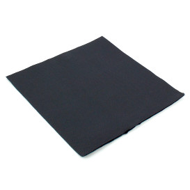 Servilleta de Papel Negro 2C Punta-Punta 33x33cm (50 Uds)