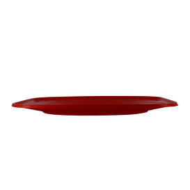 Bandeja de Plastico PP "X-Table" Rojo 330x230mm (60 Uds)