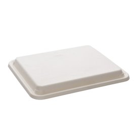 Tapa de Plastico para Bandeja 5 Comp. 300x240x40mm (200 Uds)