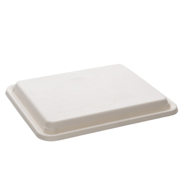 Tapa de Plastico para Bandeja 5 Comp. 300x240x40mm (200 Uds)