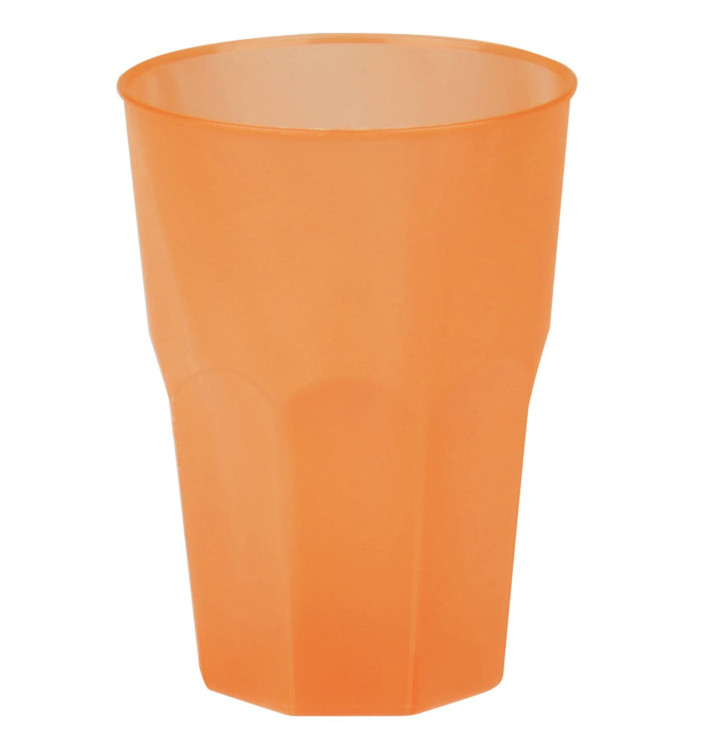 Vaso de Plastico "Frost" Naranja PP 350ml (200 Uds)