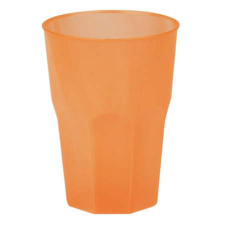 Vaso Reutilizable Irrompible PP Frost Naranja 420ml (420 Uds)