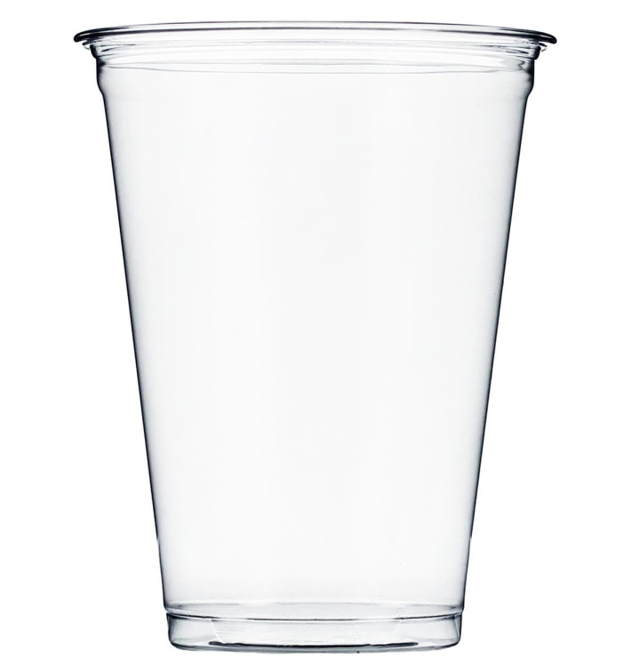 Vaso de Plástico Rígido de PET 295ml Ø8,1cm (50 Uds)