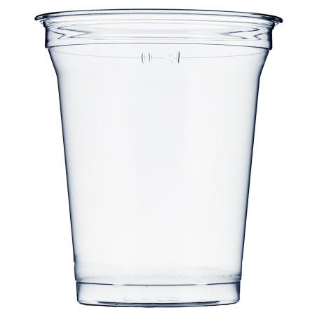 Vaso de Plástico Rígido de PET 420ml Ø9,3cm (1000 Uds)