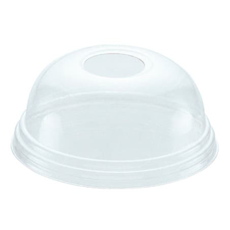 Tapa Cúpula con Agujero PET Cristal Ø8,1cm (1000 Uds)