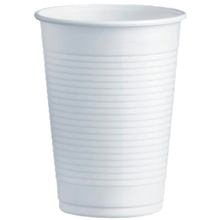 Vaso de Plástico PS Blanco 230ml Ø7,0cm (100 Uds)