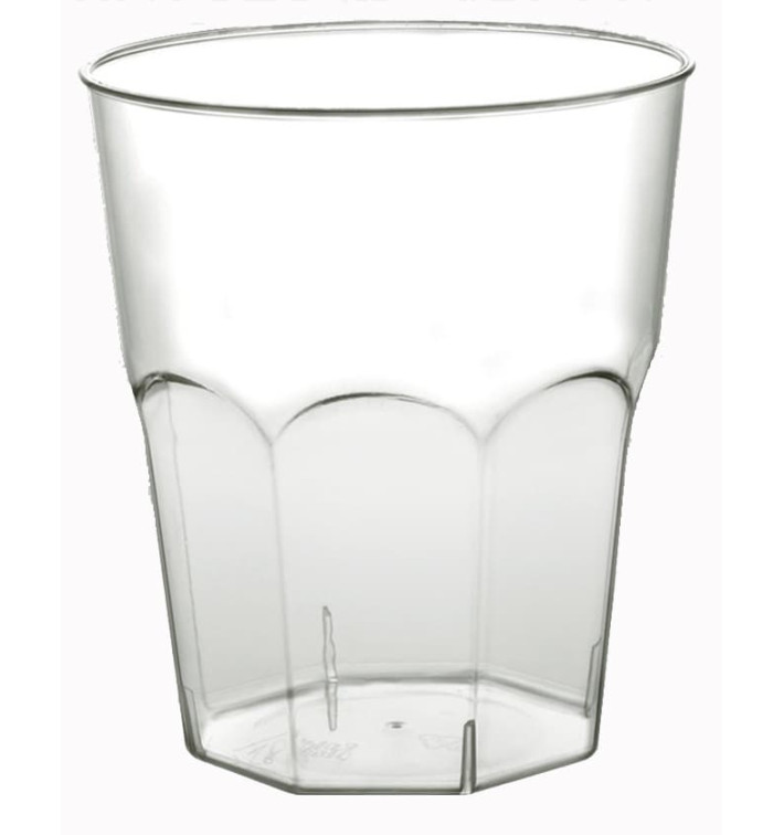 Vaso Plastico para Cocktail Transp. PS  Ø73mm 200ml (500 Uds)