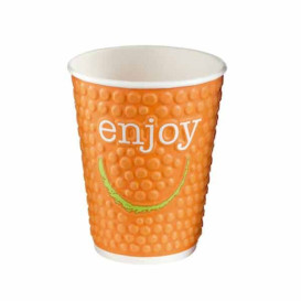 Vaso Cartón 16 Oz/495ml "Enjoy" Ø9,0cm (560 Uds)