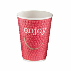 Vaso Cartón 16 Oz/495ml "Enjoy" Ø9,0cm (560 Uds)