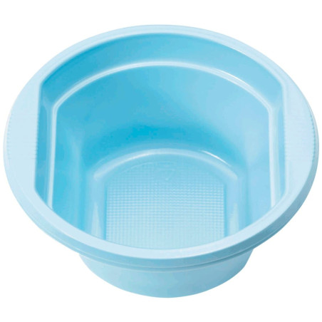 Bol de Plástico PS Azul Claro 250ml Ø12cm (660 Uds)