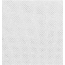 Servilleta de Papel Punta Punta 25x25cm Blanca (100 Uds)