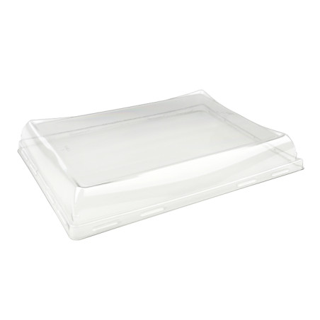 Tapa de Plástico rPET para Bandeja de 22x16cm (50 uds)