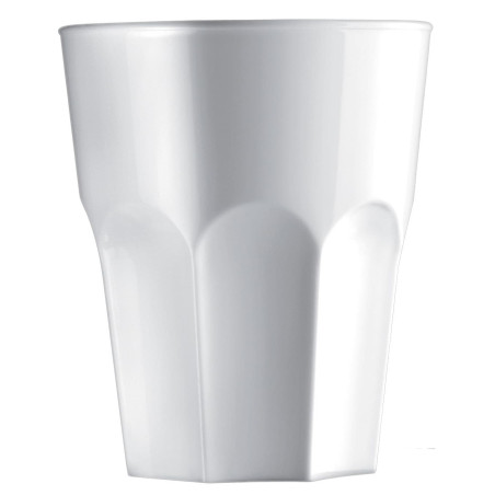Vaso Reutilizable Durable SAN Rox Blanco 300ml (120 Uds)
