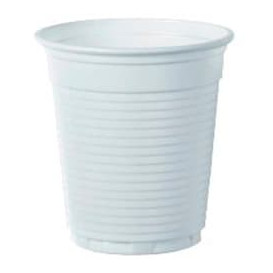 Vaso de Plastico PS Vending Blanco 166ml (3000 Uds)