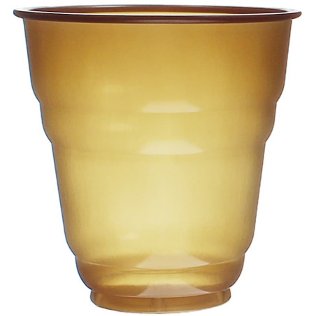 Vaso de Plástico PS Vending Design Marrón 166ml Ø7,0cm (100 Uds)