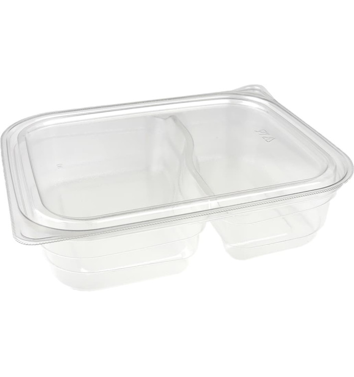 Bol Plástico Inviolable 2C PET 200/280ml 18x15x4cm (75 Uds)