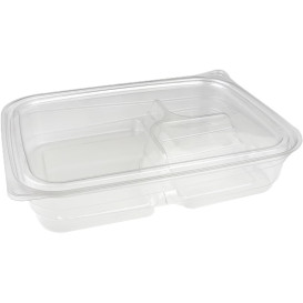 Bol Plástico Inviolable 3C PET 700ml 22x16x4cm (300 Uds)