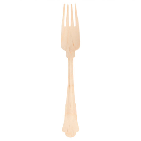 Tenedor de Madera Classic 20cm (500 Uds)