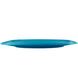 Bandeja de Plastico PP "X-Table" Turquesa 330x230mm (60 Uds)