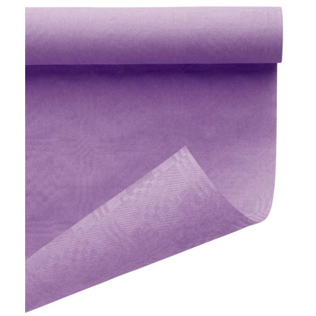 Mantel de Papel Rollo Lila 1,2x7m (1 Ud)