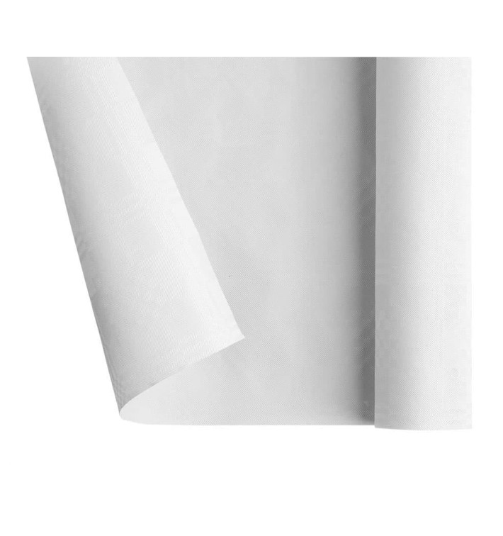 Mantel de Papel Rollo Blanco 1,2x7m (25 Uds)